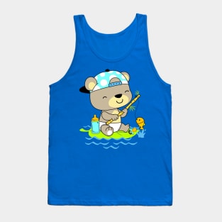 ABDL Baby Bear Fishing Tank Top